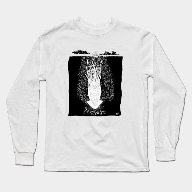 Kraken Long Sleeve T-Shirt by tristan.r.rosenkreutz